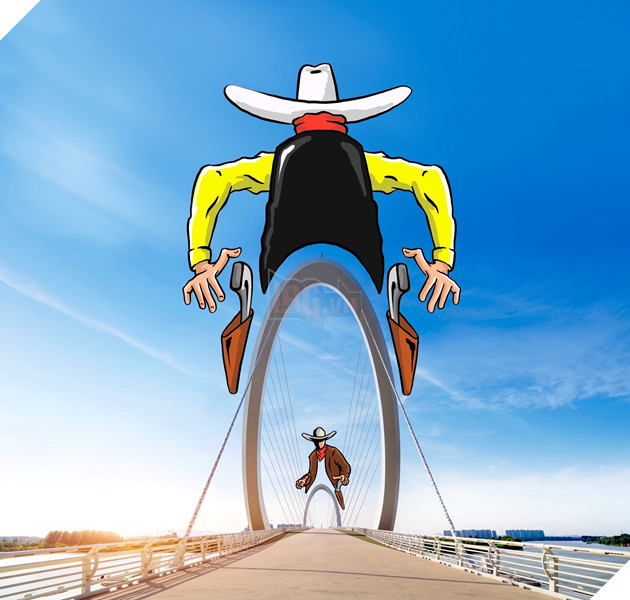 những công trình kiến trúc trở nên sinh động hơn qua các tác phẩm hội họa