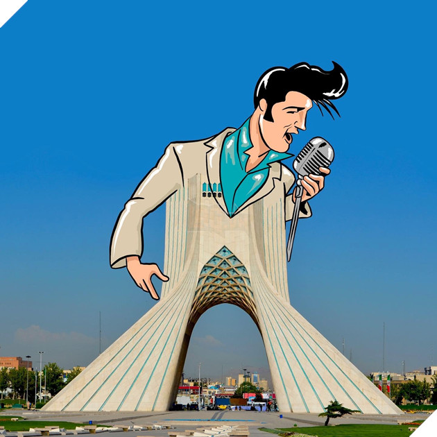 những công trình kiến trúc trở nên sinh động hơn qua các tác phẩm hội họa