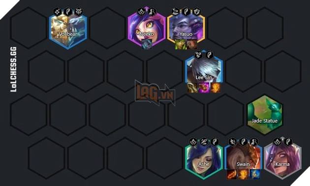 đội hình lee sin 6 chiến binh rồng dtcl mùa 7