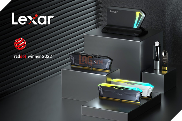 Lexar Nhận 5 Giải Thưởng Thiết Kế Xuất Sắc Red Dot
