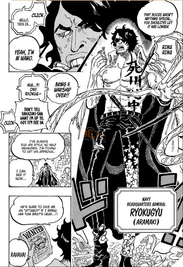 zoro là con trai của đô đốc bò xanh one piece