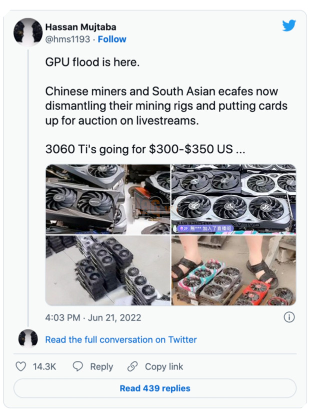 CẢNH BÁO! Một số GPU RTX 30 đã qua sử dụng bị lỗi được bán rẻ sau quá trình đào coin 