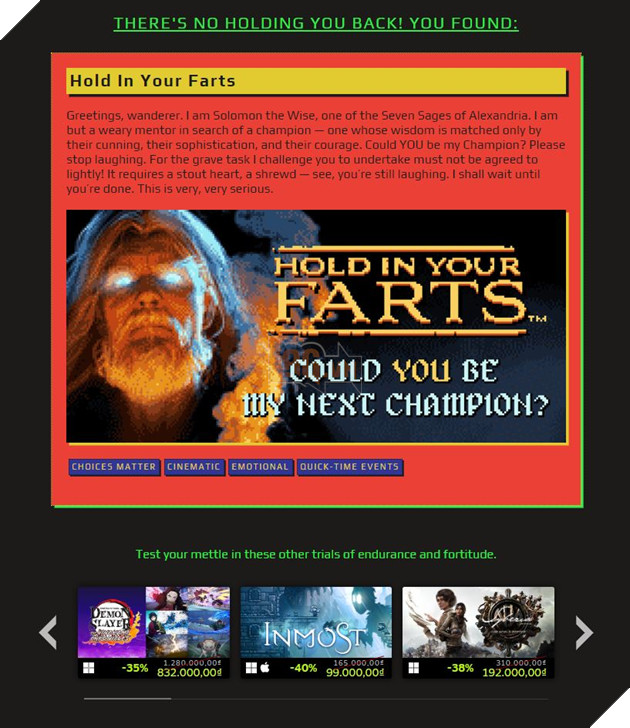 Steam Summer Sale: Tổng hợp toàn bộ manh mối và đáp án để lấy Trading Card 12