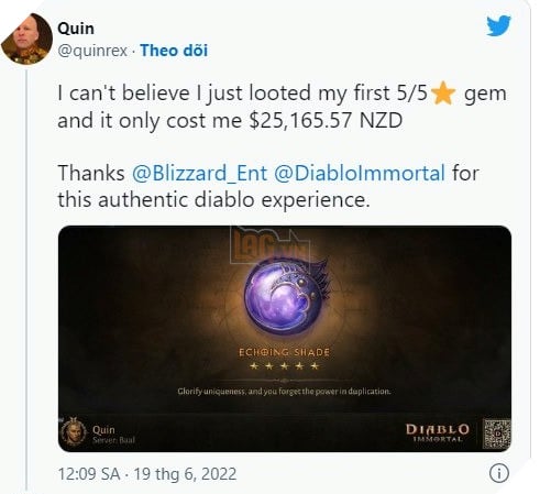 game thủ chi hơn 400 triệu đồng vào diablo immortal rồi bỏ game