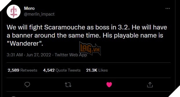 Genshin Impact: Hoyoverse sẽ thay đổi tên và trang phục của Scaramouche trước khi ra mắt chính thức 2