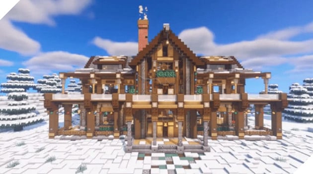 Minecraft: 10 công trình kiến trúc đẹp nhất thế giới khối vuông