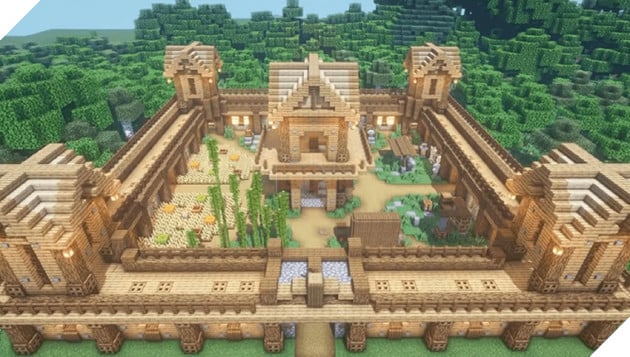 Minecraft: 10 công trình kiến trúc đẹp nhất thế giới khối vuông