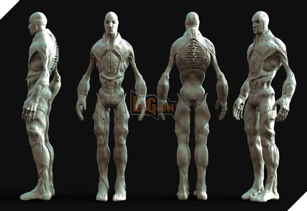 Game kinh dị Scorn rò rỉ tạo hình nhân vật chính cũng kinh tởm không kém 4