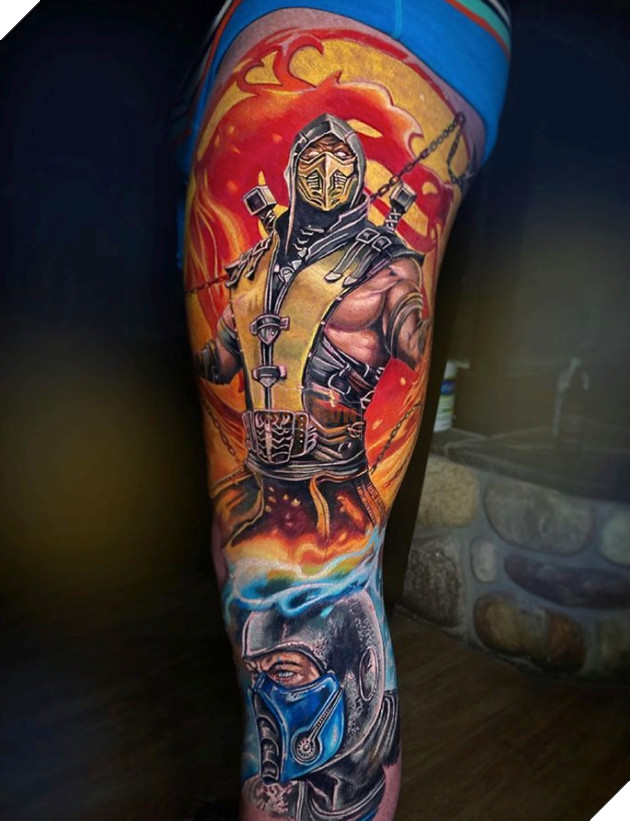 "Mãn nhãn" với những hình xăm độc đáo, lấy cảm hứng từ game và truyện anime, manga 