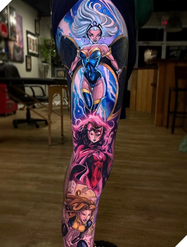 "Mãn nhãn" với những hình xăm độc đáo, lấy cảm hứng từ game và truyện anime, manga 