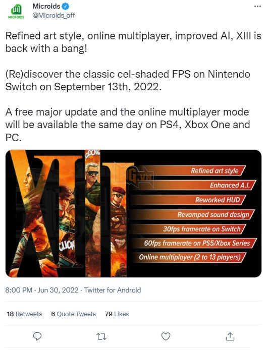 Sau thảm họa XIII Remake, Microids vẫn quyết tâm hồi sinh dự án này một lần nữa 2