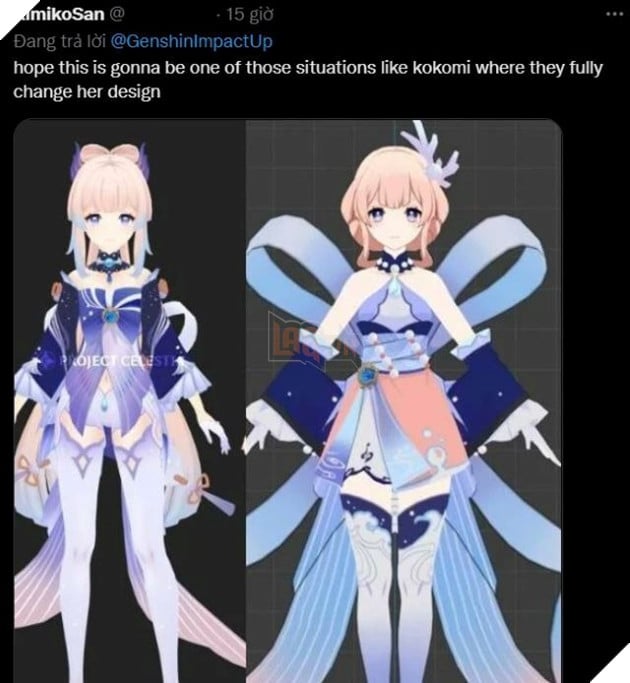 game thủ genshin impact chê bai tạo hình thảo thần