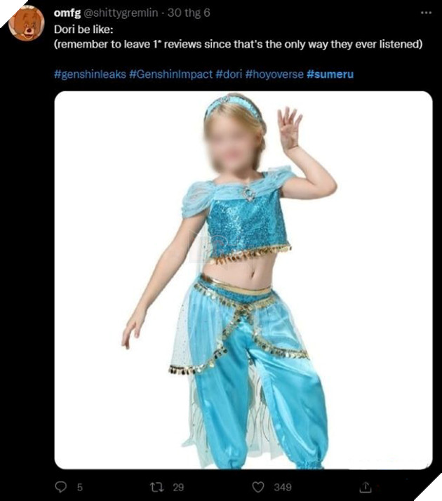 Genshin Impact: Cộng đồng bất bình khi Hoyoverse đang tạo ra những nhân vật Sumeru với làn da quá trắng 2