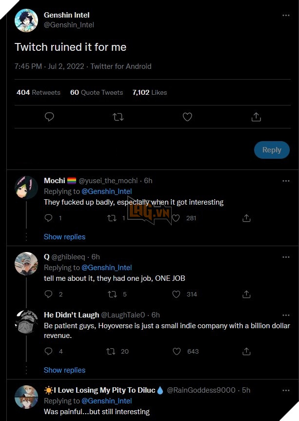 Cộng đồng Genshin Impact nổi giận trước buổi livestream 2.8 hoàn toàn thất bại từ Hoyoverse 3