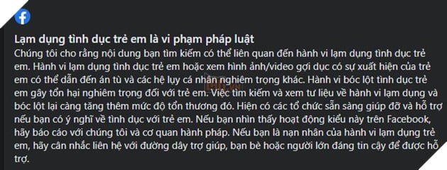 facebook cảnh báo người dùng