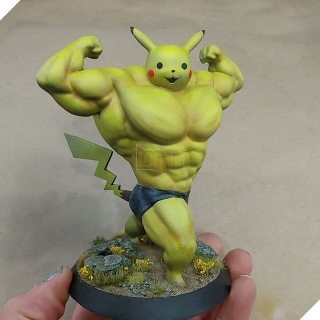 Pikachu cơ bắp Pokemon