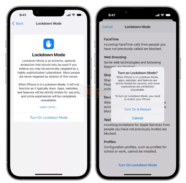 Động thái mới của Apple trong việc ngăn chặn các phần mềm theo dõi, Pegasus và Hermit 2