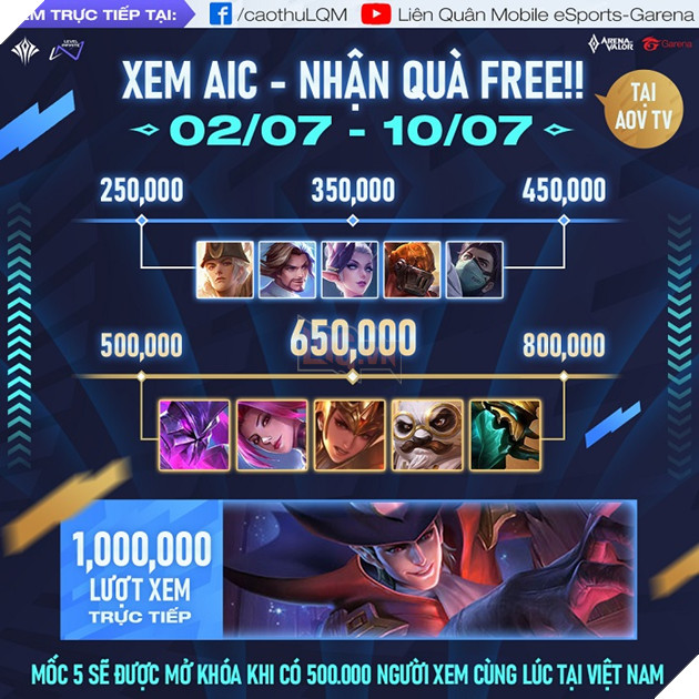 Giải đấu Liên Quân Mobile Quốc tế AIC 2022: V Gaming và One Team Esports quyết chiến tại chung kết ngày 10/7 4