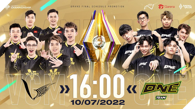Giải đấu Liên Quân Mobile Quốc tế AIC 2022: V Gaming và One Team Esports quyết chiến tại chung kết ngày 10/7 2