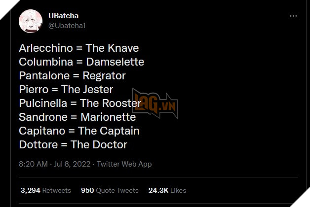 Genshin Impact: Leaker tung thêm thông tin về 10 Quan Chấp Hành Fatui còn lại từ Childe 3