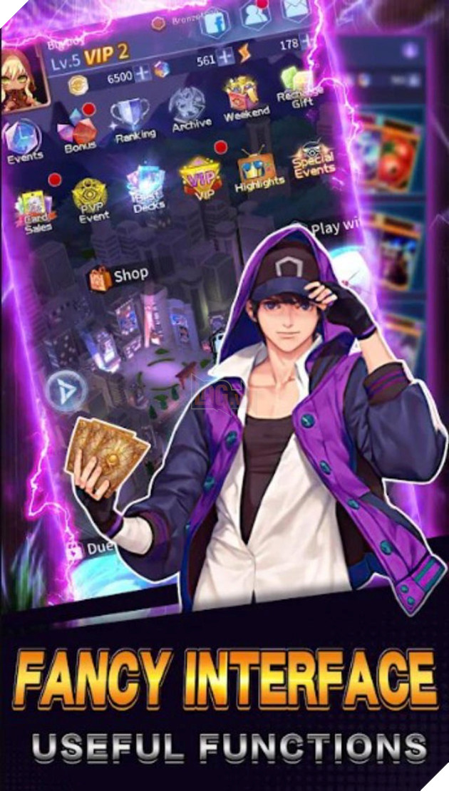 Check out the YugiOh-style games on Mobile