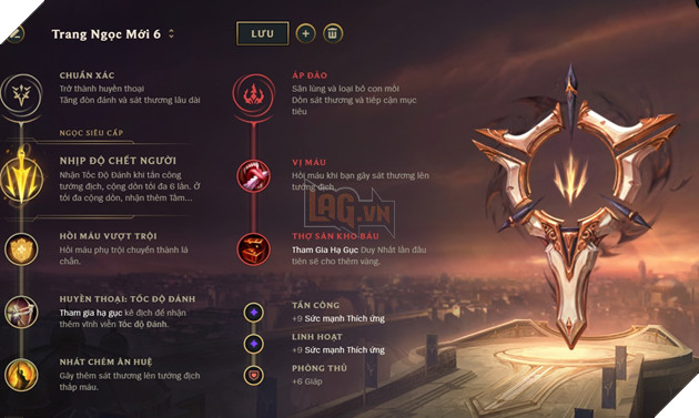 LMHT: Hướng dẫn cách lên đồ và bảng ngọc mạnh nhất cho Nilah Xạ Thủ rank Kim Cương 3