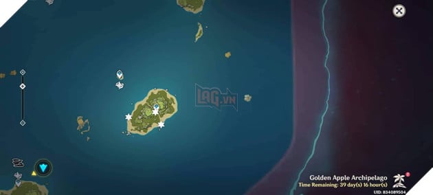 Genshin Impact: Cách lấy skin Fischl và vị trí tất cả Ốc Biển Ảo Cảnh trong sự kiện Đảo Táo Vàng 5