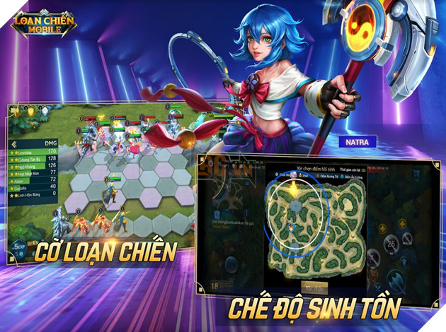 Discover the unique features of the game Chaos War Mobile