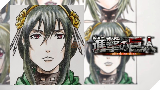 các nhân vật Spy X Family được vẽ theo phong cách của các bộ Anime khác