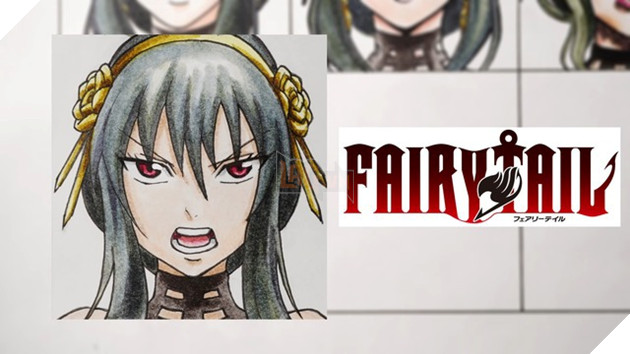 các nhân vật Spy X Family được vẽ theo phong cách của các bộ Anime khác