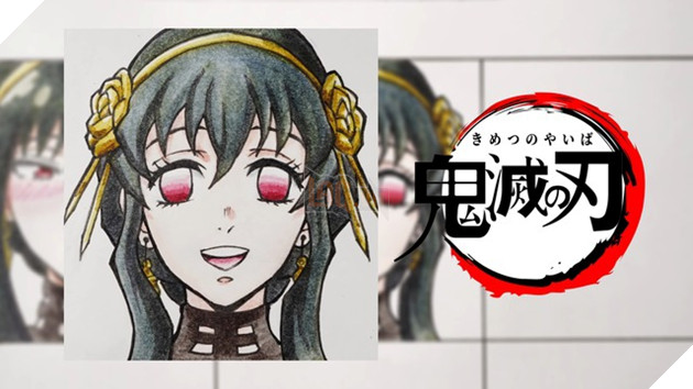 các nhân vật Spy X Family được vẽ theo phong cách của các bộ Anime khác