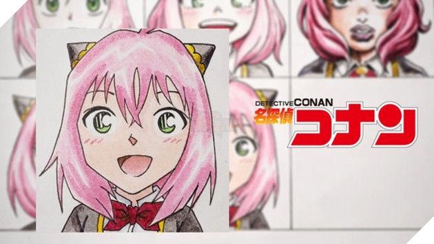 các nhân vật Spy X Family được vẽ theo phong cách của các bộ Anime khác