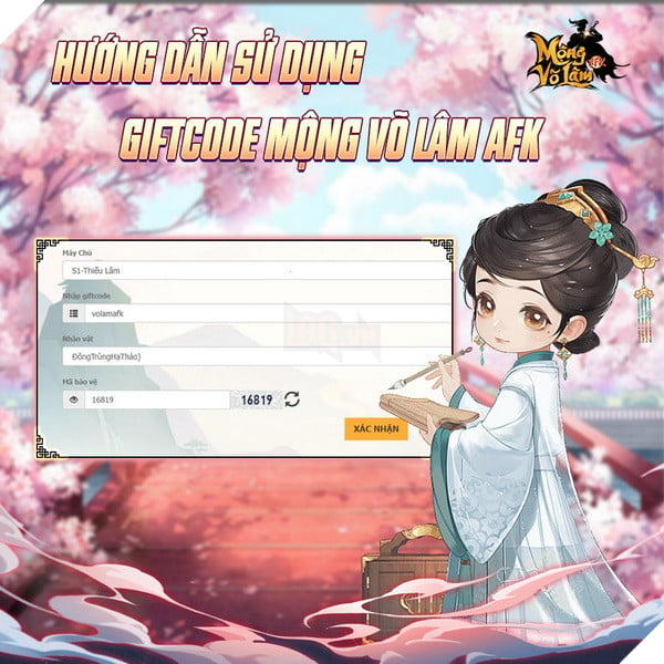 Instructions on how to enter and synthesize the latest Giftcode Mong Vo Lam AFK in 2022