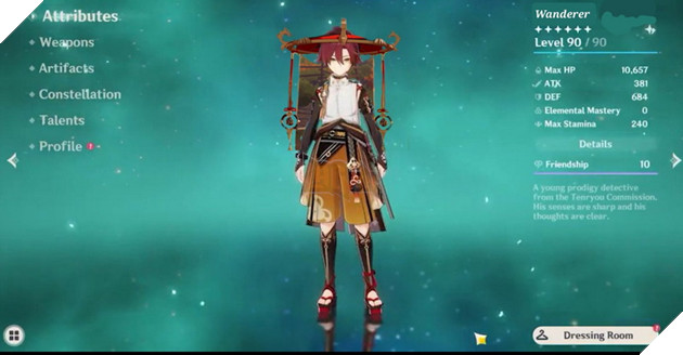 Genshin Impact: Leaker chia sẻ thêm về nhân vật Scaramouche/Wanderer - Pháp Khí Phong cận chiến 5 Sao 4