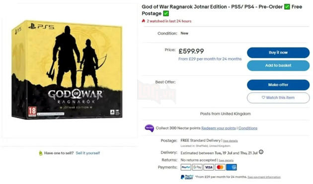 God of War Ragnarok phiên bản Jotnar rơi hết vào tay những kẻ đầu cơ, game thủ phải bất lực mua với giá cắt cổ 3
