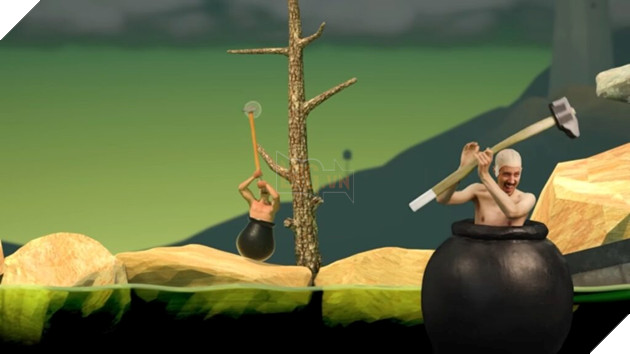 Nam streamer hóa thân thành nhân vật Getting Over It để có cảm giác chơi game như thật