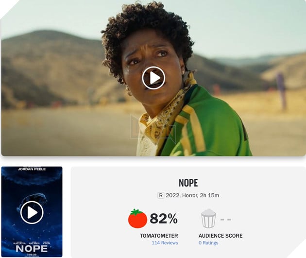 nope, nope rotten tomatoes