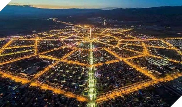 Tekesi - Thành phố thiết kế bố cục hình Bát Quái độc lạ tại Trung Quốc