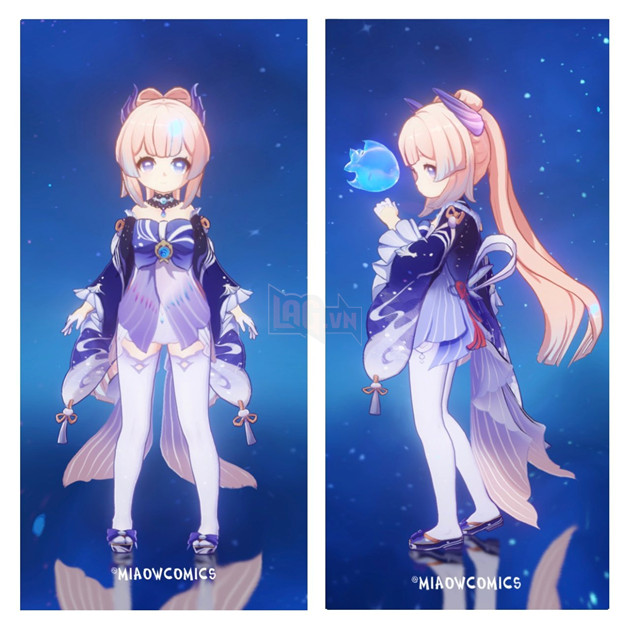 Nhân vật Genshin Impact ngày bé 12