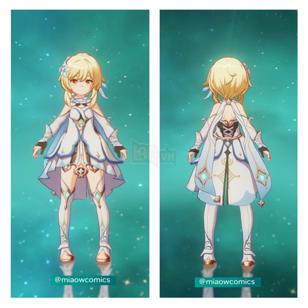 Nhân vật Genshin Impact ngày bé 16