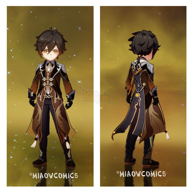 Nhân vật Genshin Impact ngày bé 17