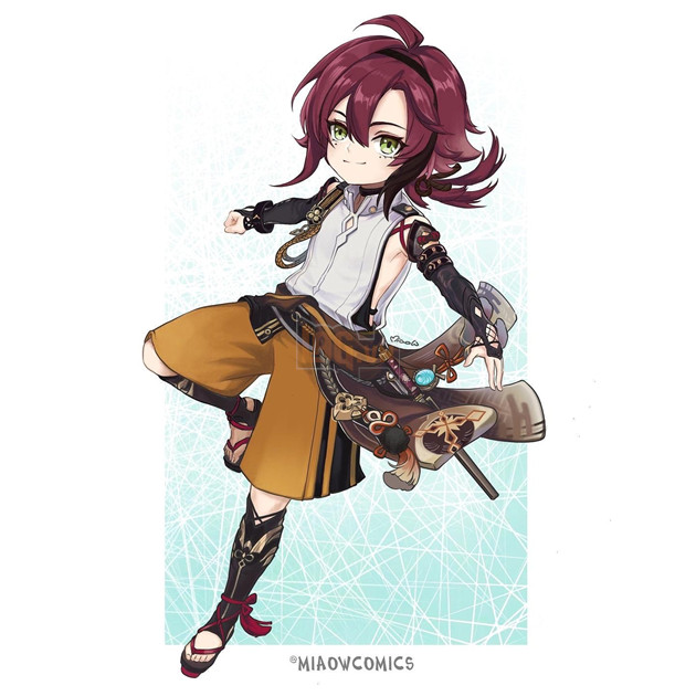 Nhân vật Genshin Impact ngày bé 1