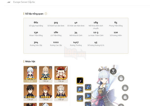 Genshin Impact: Game thủ cán mốc Cấp 60 hoàn toàn F2P với kho nhân vật đồ sộ bất ngờ 4