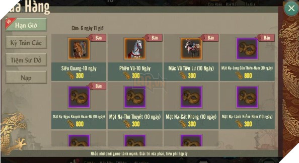 Hệ thống ngoại trang cực độc lạ, tham chiến nảy lửa cùng Võ Lâm Truyền Kỳ 1 Mobile