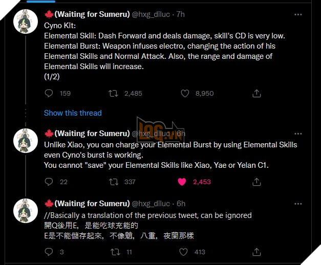 Genshin Impact: Leaker tiết lộ khả năng của Cyno, Nilou và Candace trong phiên bản 3.1 2