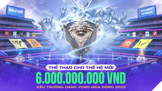 Đấu trường Danh vọng Mùa Đông 2022 khởi tranh với số tiền thưởng kỷ lục