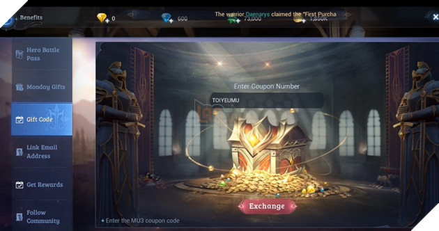 Hướng dẫn cách nhập và tổng hợp Giftcode MU Origin 3 - MU Khởi Nguyên 3 mới nhất năm 2022 2