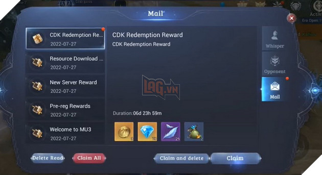 Hướng dẫn cách nhập và tổng hợp Giftcode MU Origin 3 - MU Khởi Nguyên 3 mới nhất năm 2022 3