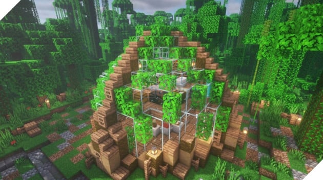Minecraft: 10 biệt phủ trong rừng mà bạn có thể làm theo