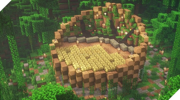 Minecraft: 10 biệt phủ trong rừng mà bạn có thể làm theo